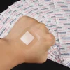 50PCS 38*38/72*19mm Transparent PU Waterproof Wound Plaster Band Aid Adhesive Bandage Protective Sticker Outdoor Home First Aid 1