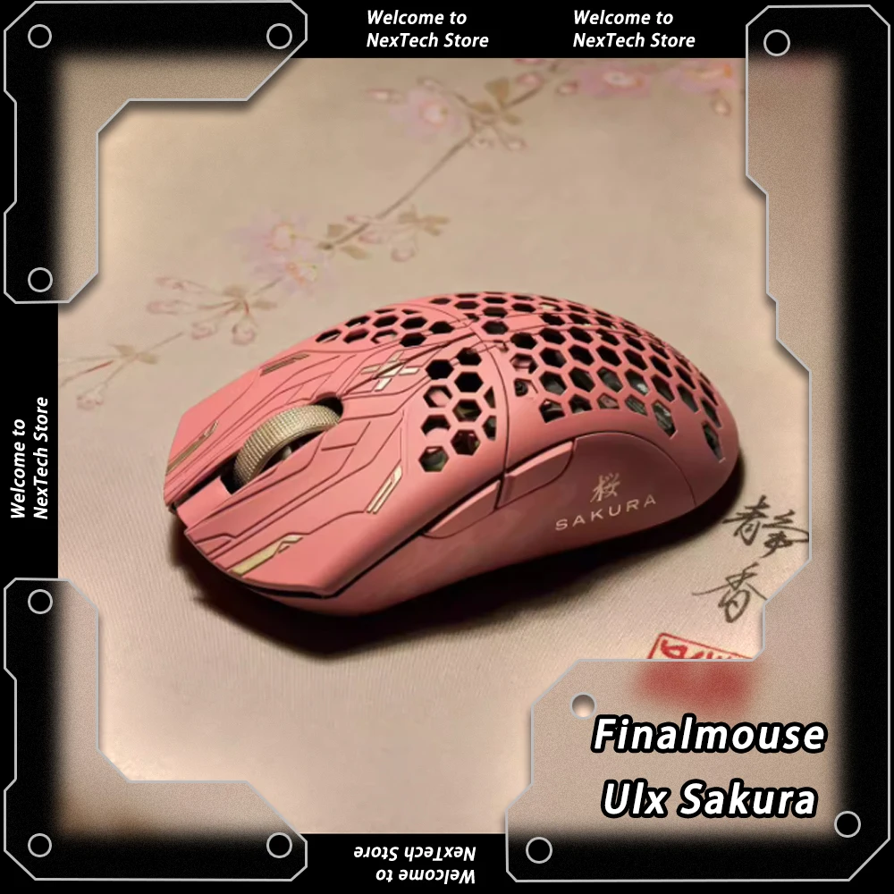 Finalmouse Ulx Sakura Limit Wireless Mouse 8K Lightweight 33g
