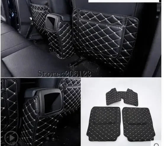 For Renault Kadjar 2015 Car seat kick mat, armrest box rear kick mat ,Car-Styling Auto Accessories