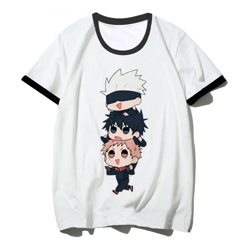 

Jujutsu Kaisen t-shirts women Y2K summer funny top girl y2k manga clothing