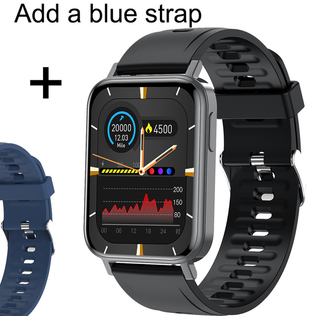 2021 NEW IP67 Smartwatch Man Women Smart Watches Blood Pressure Monitor Full Touch Screen Fitness Tracker for Android IOS