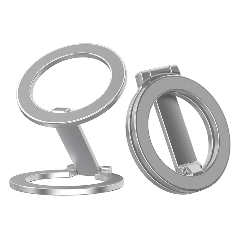 Dual Magnetic Phone Ring Holder with MagSafe Grip