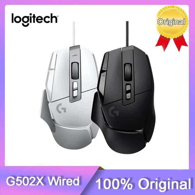 Logitech G502X Wired Gaming Mouse - White