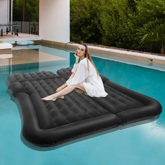 Universal Inflatable Car Air Mattress with Pump – Foldable Back Seat & Trunk Bed for Camping, Travel & Road Trips 6
