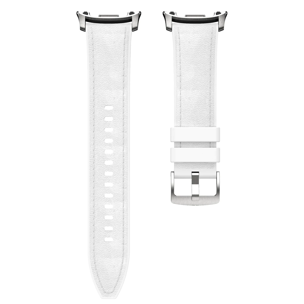 Premium Silicone-Leather Hybrid Sports Strap