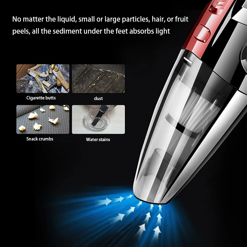 Portable Wireless Vacuum Cleaner Powerful Suction Rechargeable Handheld Quick Charge wireless vacuum cleaner vacuum cleaner portable vacuum cleaner handheld vacuum cleaner