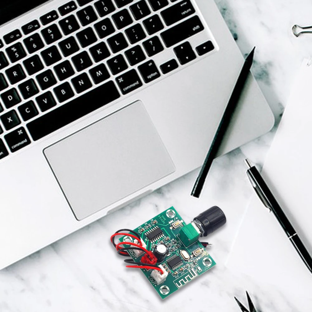 PAM8403 DIY Wireless Speaker Amplifier Board Ultra Clear Bluetooth-compatible 5.0 Mini Amplifiers 2x5W DC5V 2 Channel