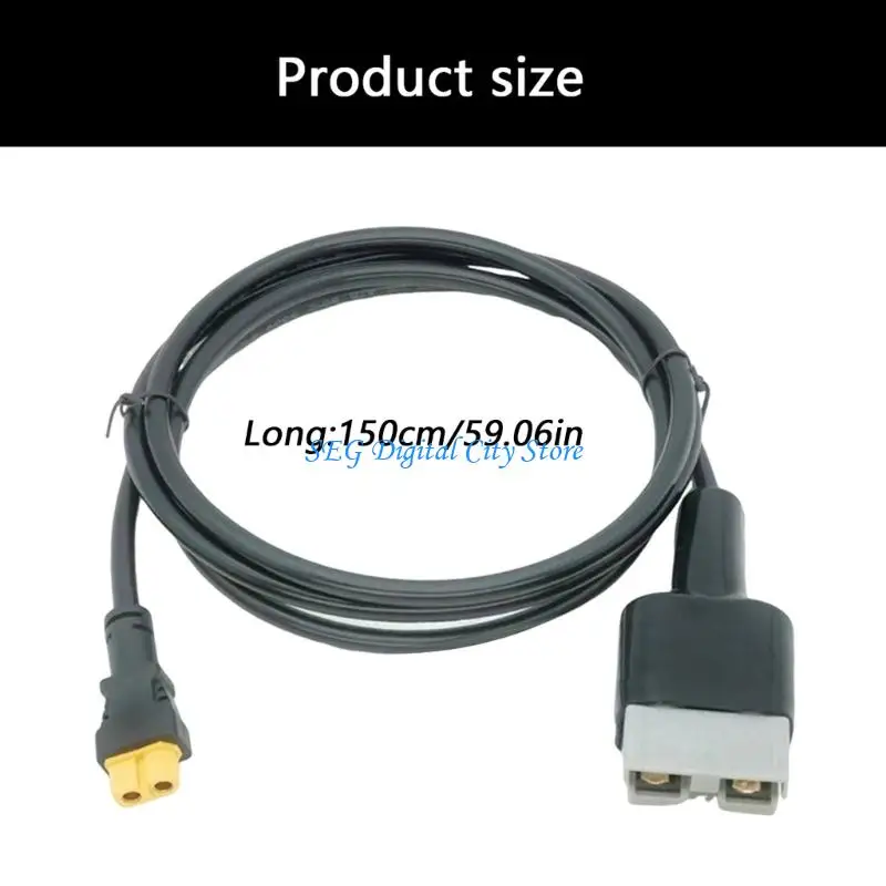 U75B 전문 XT60 암 어댑터 50A 전원 전송 코드 PVC 구조