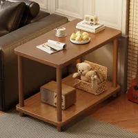 Petite table amovible pour la maison, canapé, table d'appoint, maison de location, petite table basse, salon, simple, petite table carrée 3
