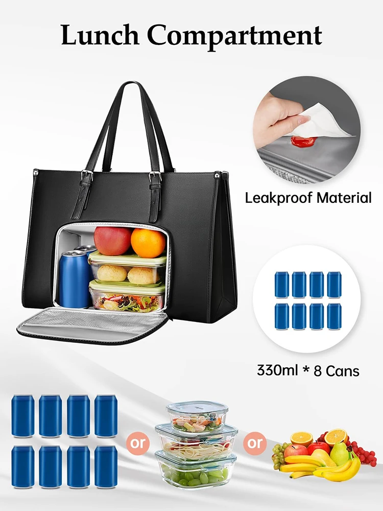 Bolsa Tote Executiva 2-em-1, vista frontal