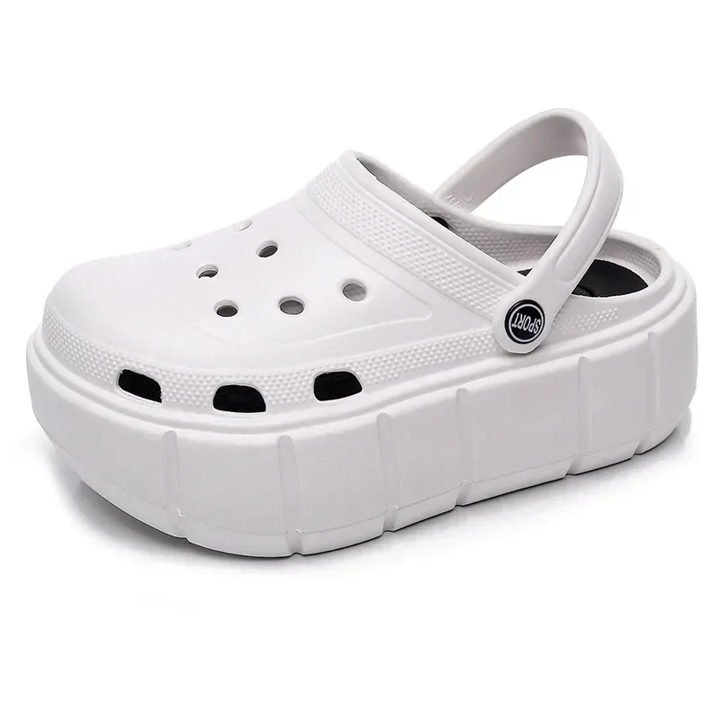 Women Clogs DIY Slip-on Comfort Sandals Fashion Beach Thick Platform Sides For Girls  Comfortable Soft EVA Garden Shoes 5