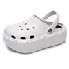 Women Clogs DIY Slip-on Comfort Sandals Fashion Beach Thick Platform Sides For Girls  Comfortable Soft EVA Garden Shoes 5