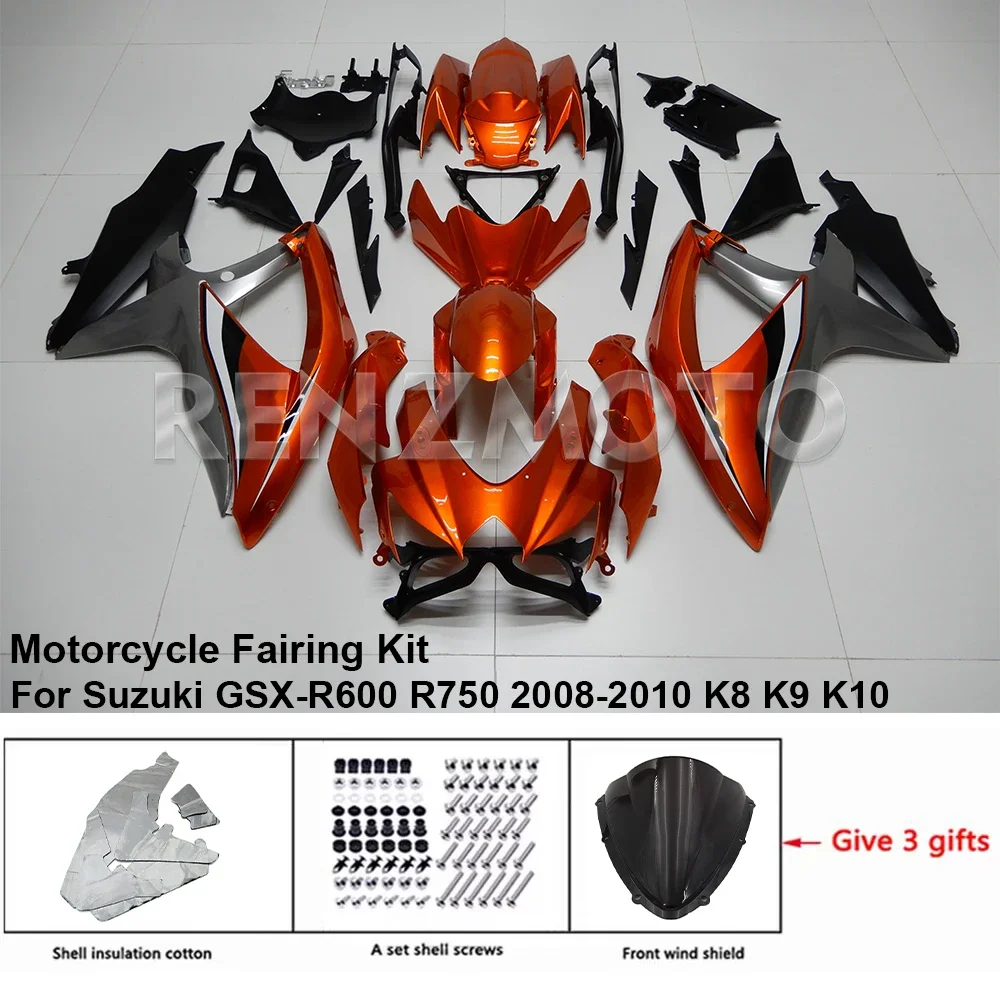 

For SUZUKI GSXR 600 750 2008-2010 K9 Fairing R/Z G6K809 Motorcycle Set Body Kit decoration Plastic Guard Plate Accessories Shell