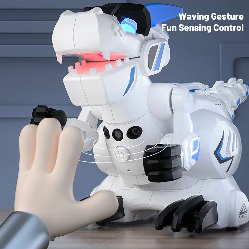 Remote Control Dinosaur Toys 2.4G RC Dinosaur Robot Toy Verisimilitude Sound for Kids Boy Girls Children Gift