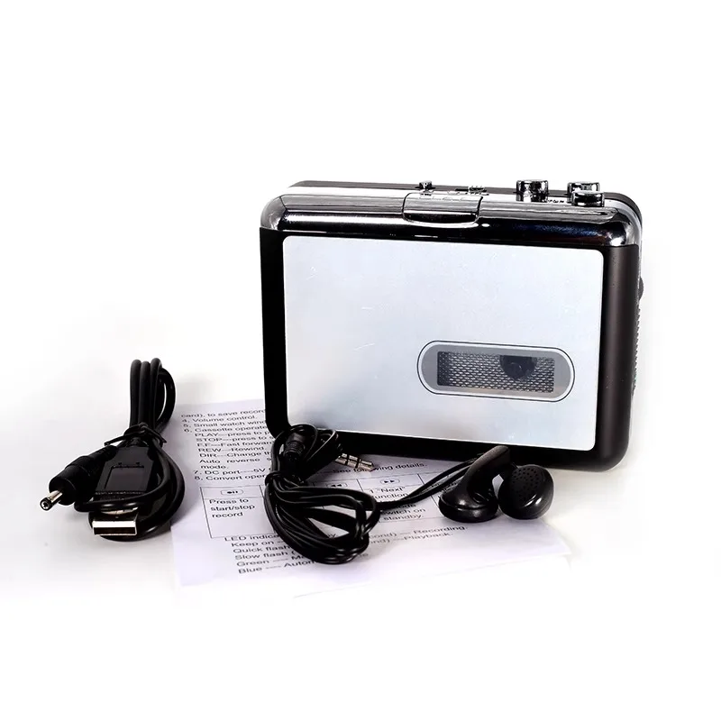 Hi-fi Metal Core Tape To MP3 No-drive Direct Recording U Disk Walkman Cassette Player Audio Converter 231