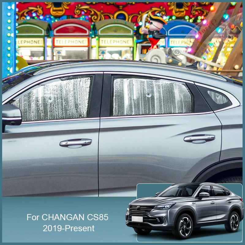 

Car Front Windshield Sunshades UV Protection Cover Window Curtain Sun Shade Visor Car Accessories For CHANGAN CS85 2019-2025