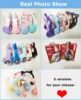 Cat Ears Headphones Flash Light Wireless With MIC Control LED Kid Girl Stereo Cute Music Helmet Bluetooth Phone Headset Earphone 4