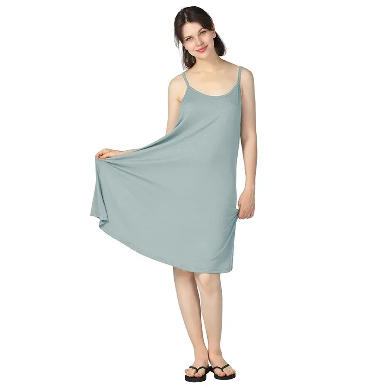 Women Nightdress Summer Bamboo Fiber 2XL to 8XL