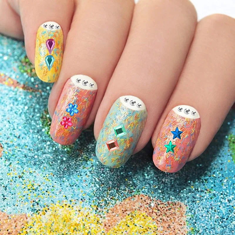 Colorful Gemstone Stickers