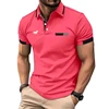 100% Polyester Men Summer Short Sleeve Fashion Lapel Business Casual Polo Shirt Men Slim Pure Color Golf Polo Shirt Tops . 5 100% Polyester Men Summer Short Sleeve Fashion Lapel Business Casual Polo Shirt Men Slim Pure Color Golf Polo Shirt Tops . 5