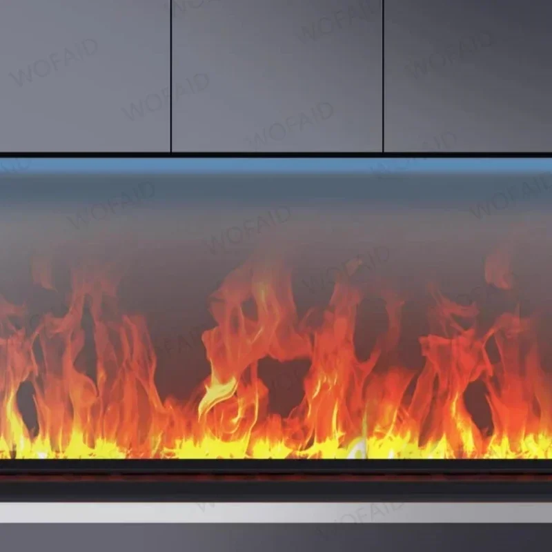 Decorative Electric Fireplaces and Stoves with Fire Imitation 3d Automizing Electric Vapor Fake Flame Fireplace