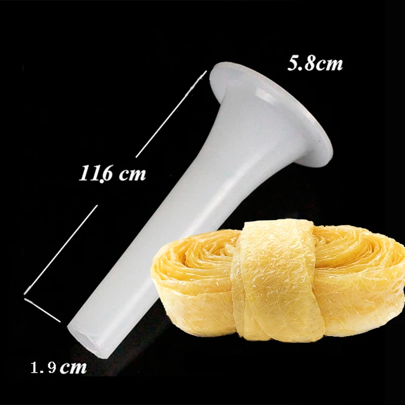 Sausage Packaging Tools 14m*36mm Dry Sausage Salami Shell Tube Meat Casing Funnel Meat Filler Hot Dog Tools Inedible Casings
