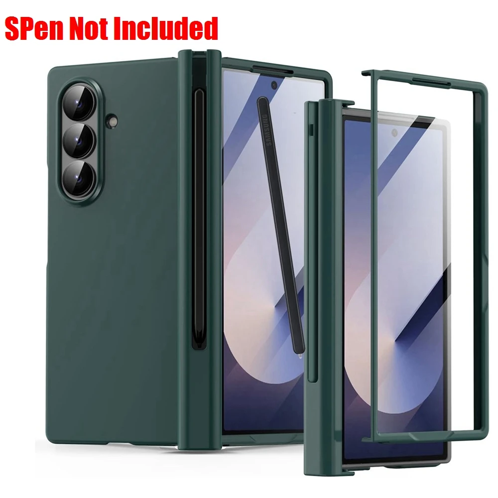 Enhanced Protective Case with S Pen Holder and Screen Protector