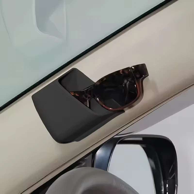 Nuovo elegante organizer per auto per occhiali e telefono, materiali resistenti, design minimalista, adatto a tutte le stagioni, scatola portaoggetti per auto - immagine 4