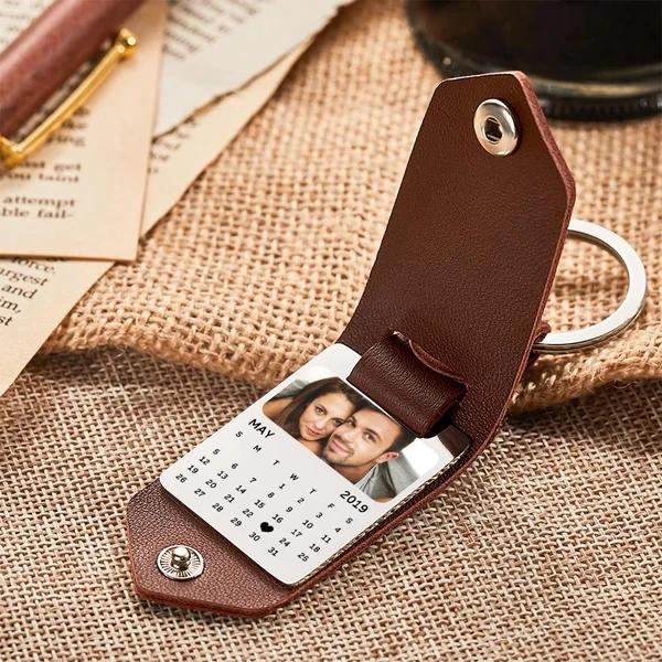 MYLONGINGCHARM-Chaveiro foto personalizada para homens e mulheres,