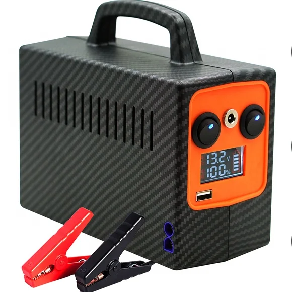

200watts portable jump starter with ac outlet 55000mah ac 110v/220v