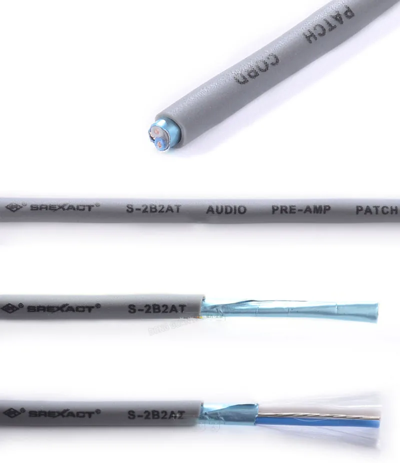 Audio-Kabel Abgeschirmtes Geflochtenes Digitales Audio-Koax-Mikrofonkabel XLR Instrumentenleitung Mixer Mehradriges Verbindungskabel – Detail 4