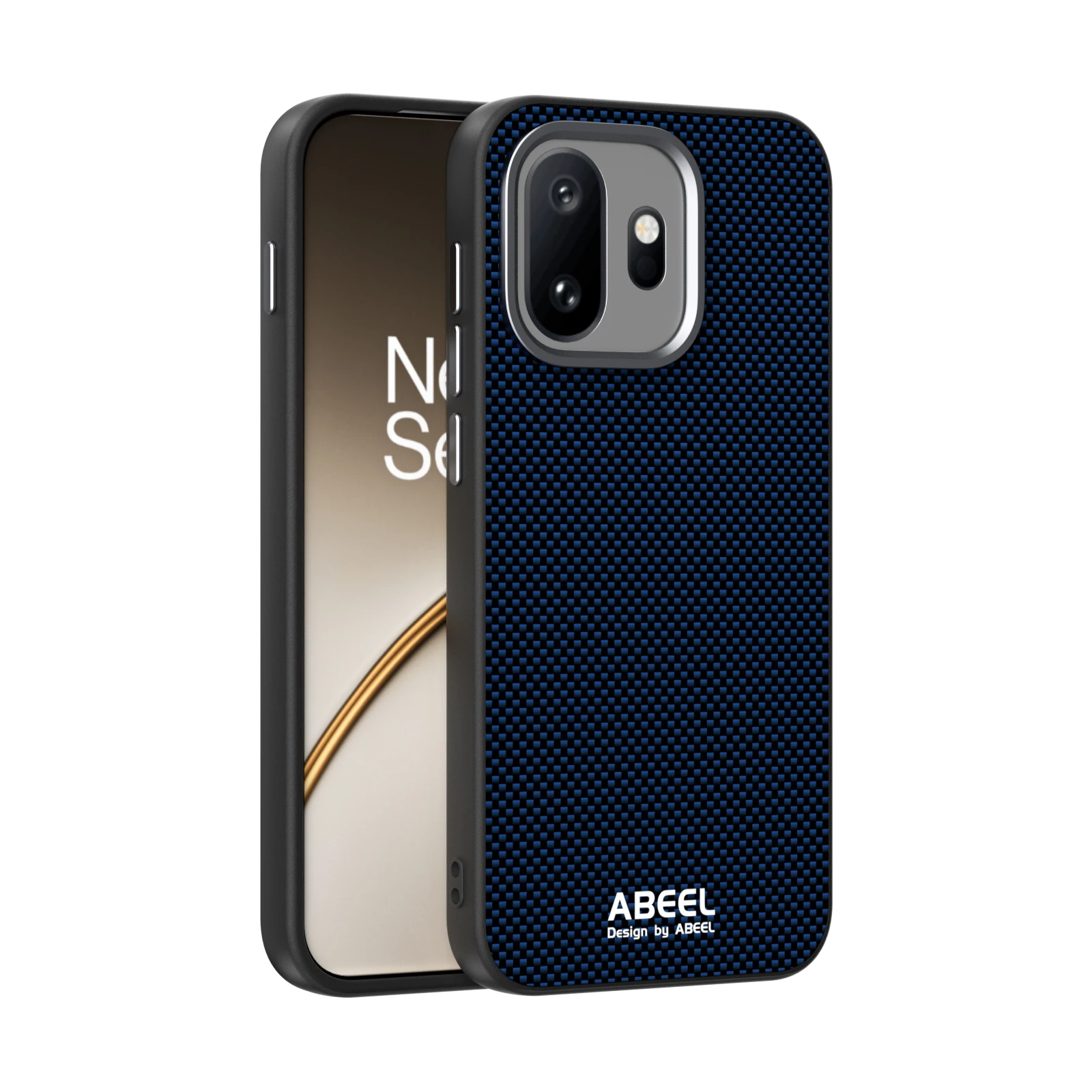 Carbon Fiber Magnetic Wireless Shockproof Protective Phone Case