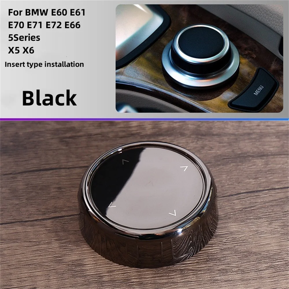 Kristall IDrive Multimedia-Taste Knopf Abdeckung Center Control Tasten Schalter Knopf Für BMW E60 E61 E70 E71 E72 E66 5 Serie X5 X6 – Detail 8