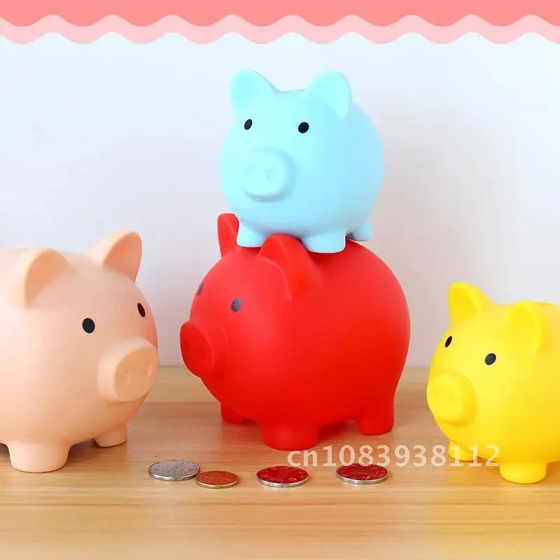 

Adorable Piggy Bank Coin Money Box Ceramic Children Toy Kids Gifts Saving Cash