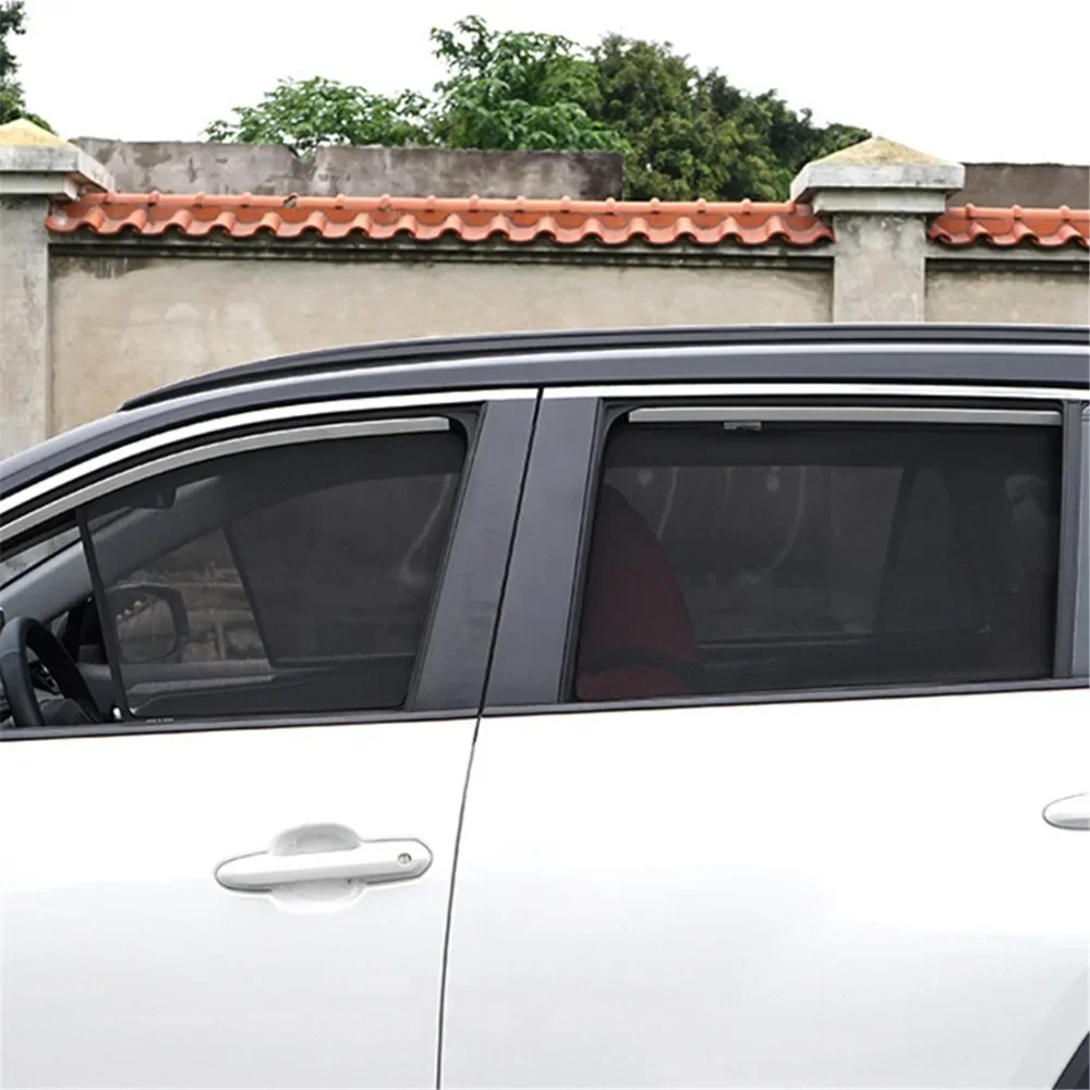 Custom Magnetic Car Window Sunshade For Mercedes Benz E Class Sedan W213 2016-2023 Curtain Front Windshield Mesh Frame Curtain 5