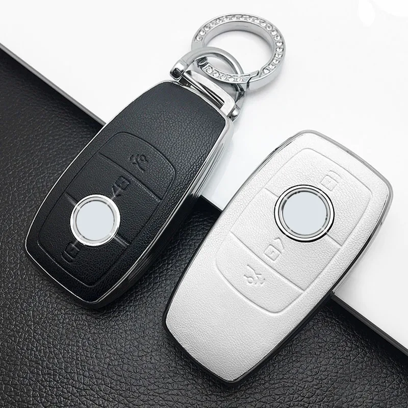 Coque Arrière De Clé Pour Mercedes Classe E / Classe S / AMG – Étui Clé Luxe – Neuf Avec Étiquettes – Plusieurs Couleurs Disponibles