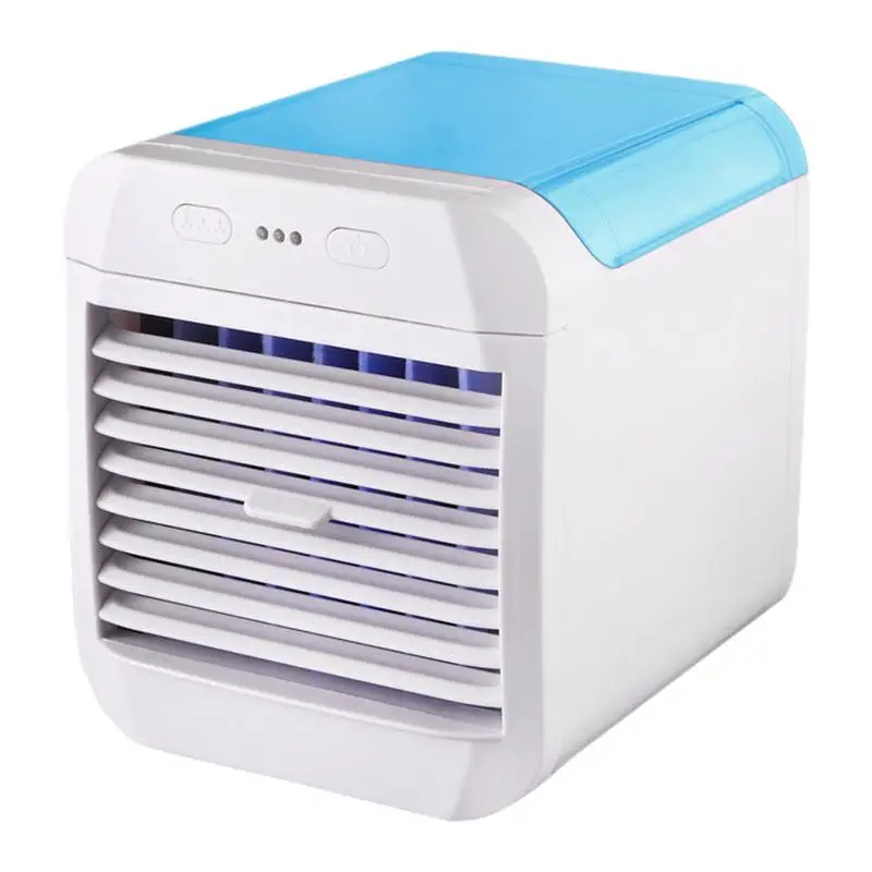 

Portable Air Conditioner USB Powered Mini Air Conditioner Portable Efficient Cooling Fan Easy Button Control Summer Cooling