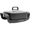 Electric Skillet, Family-Sized 3-Inch Deep with Diamond Shield Scratch-Resistant Non-Stick Finish, 12-Inch, Black 1
