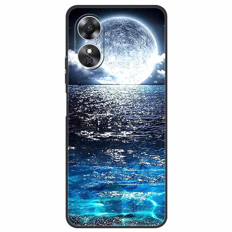 Protective Soft Silicone TPU Phone Case with Cool Wolf Design