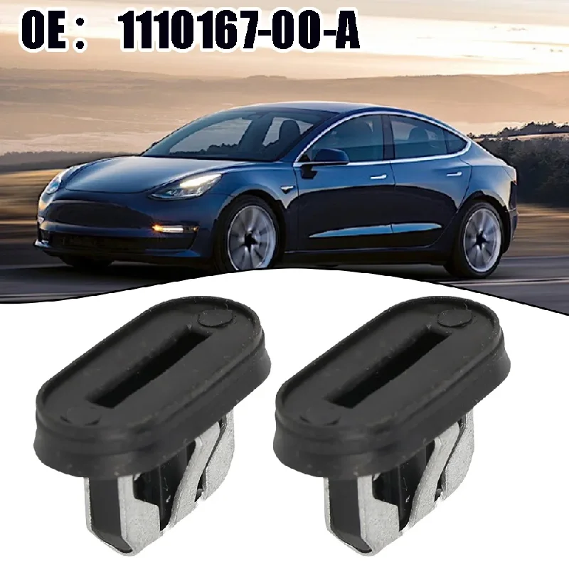 2/10 Pcs 1110167-00-A Tesla Model 3 Adjustable Fastening Fixed Buckle Replacement Car Buckle Bumper Leaf Plate Lining
