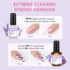 Saviland 120ML Monomer Acrylic Nail Liquid with Dehydrator and Non-acid PH Bond for Acrylic Powder Nails Extension Nail Brush 5