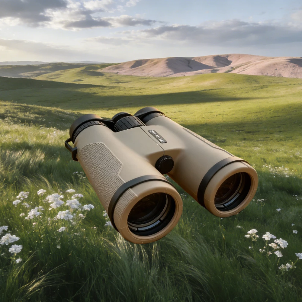 야외 활동 필수품 10×42 쌍안경, 고배율 HD, 방수 및 충격 방지, 사냥 및 별 관측용