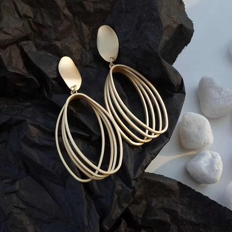 Korean Minimalist Clip Earrings Jewelry Without Piercing for Women ear clip earrings clip earrings ear clip ear accessories