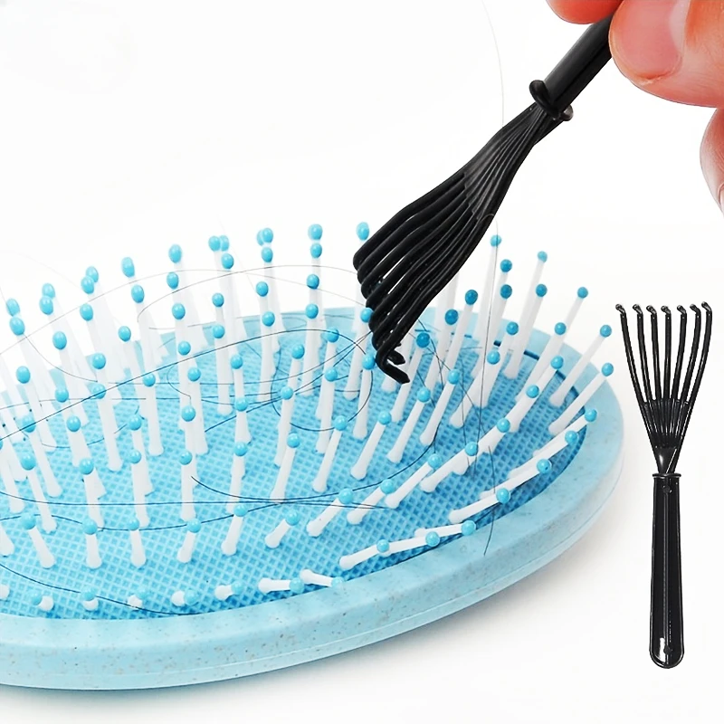 

5 шт., пластиковая ручка для чистки волос