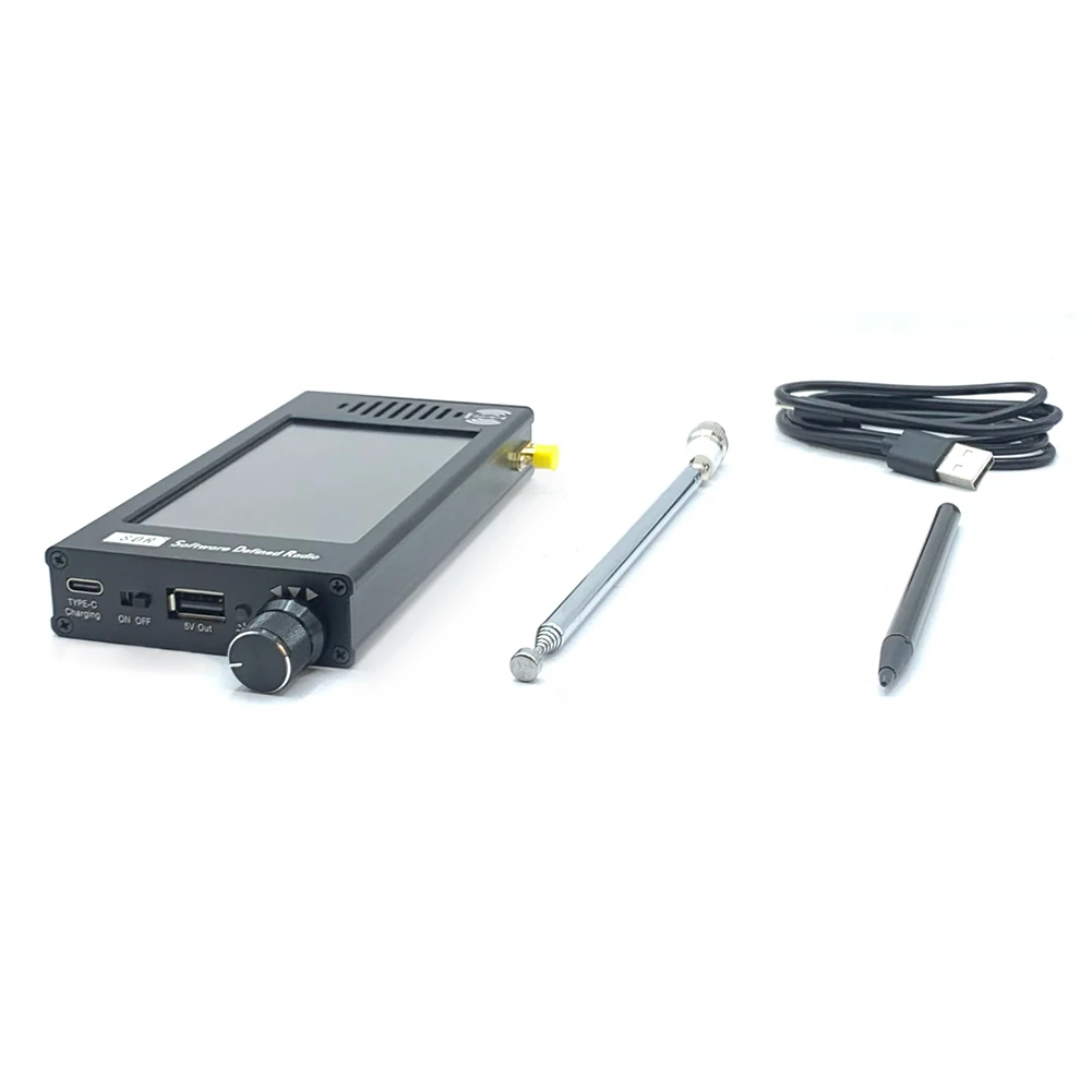 DeepSDR 101 소프트웨어 정의 라디오 SDR 라디오 DSP 디지털 복조 단파 FM MW SSB CW HAM 라디오 수신기 (3.5mm 잭 포함)