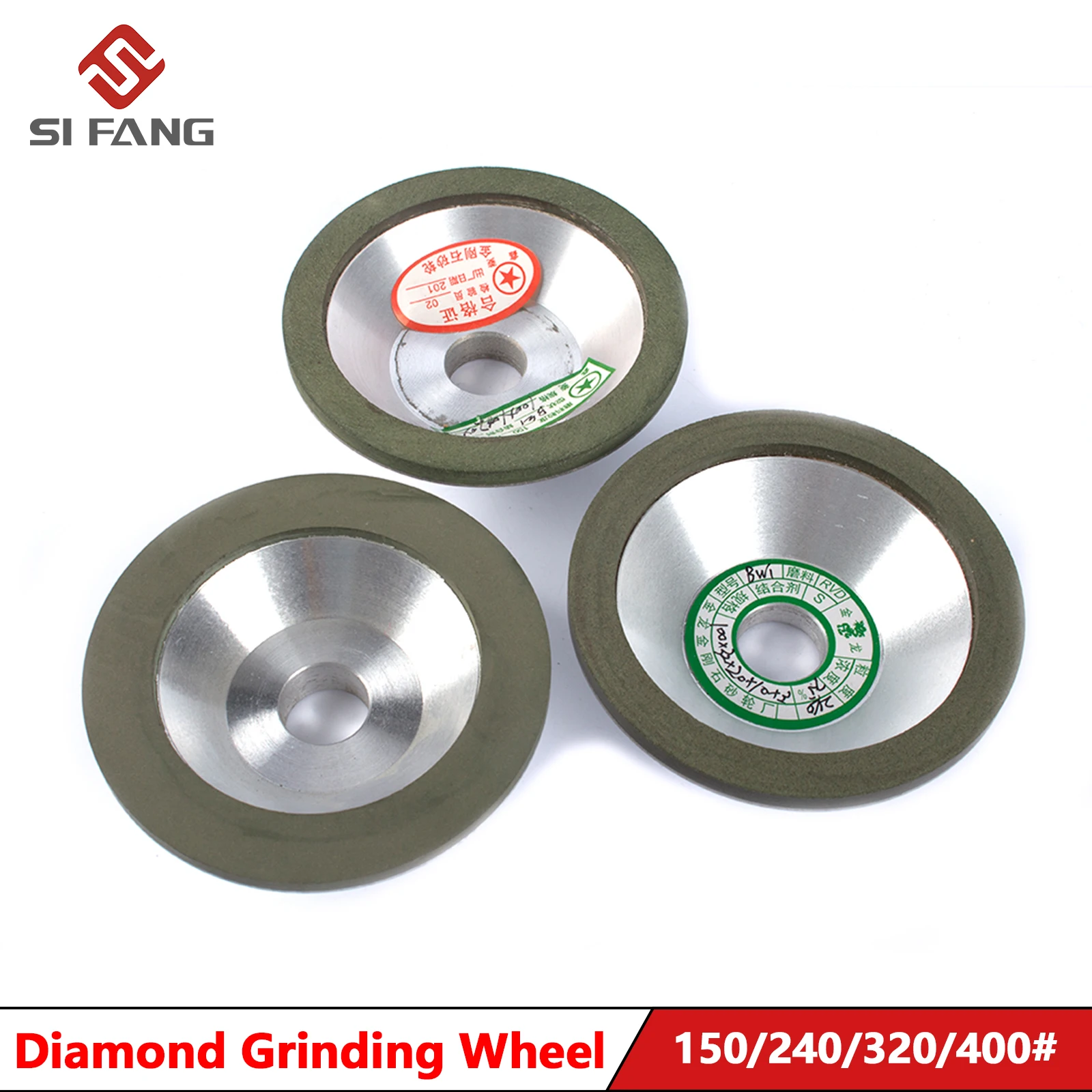 4"/100mm Diamond Grinding Wheel Cup Cutting Disc for Milling Cutter Tool Sharpener Grinder Accessory 1Pc cutting disc,grinding disc,abrasive wheel,grinding wheel