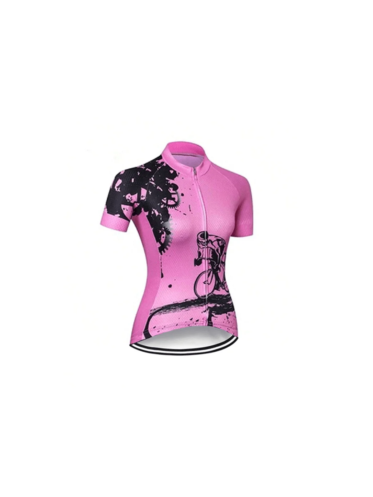 Senior feeling Womens Cycling Jerseys Top Skinsuit Cycling Clothing Mountain Bike Tie Shirt Breathable Sweat-absorbing Quic