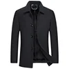 Jackets Business Casual Fleece Liner Woolen Autumn Winter Men Wool Jacket Slim Fit Thick Warm Trench Jackets Mens Brand Outwears 1