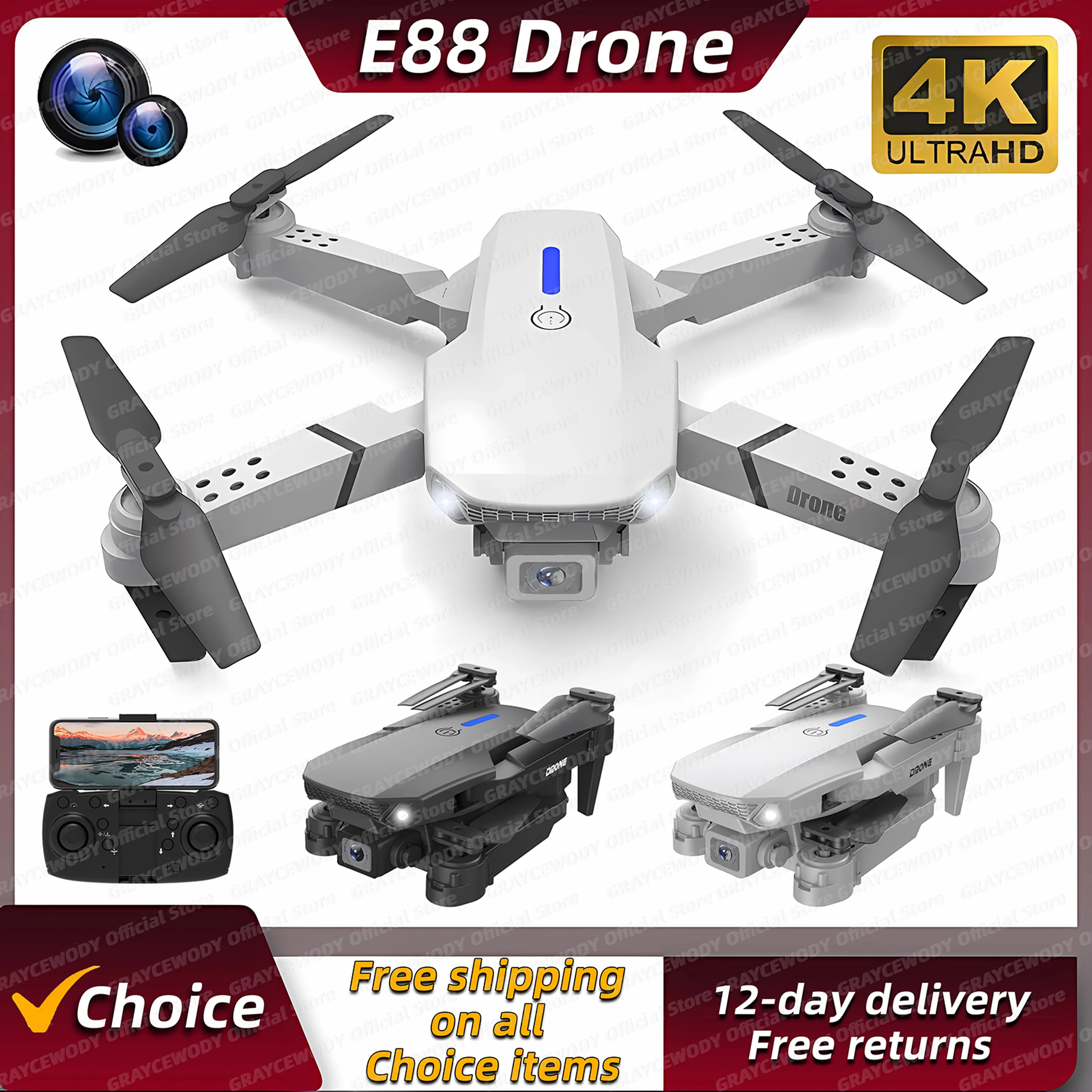 Pro Drone 1080P Wide Camera 1