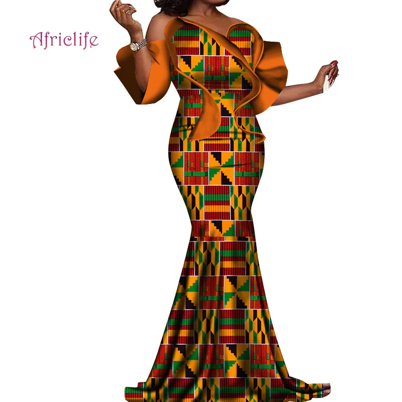 Traditional African Dashiki Clothing Women Party Festival Dresses